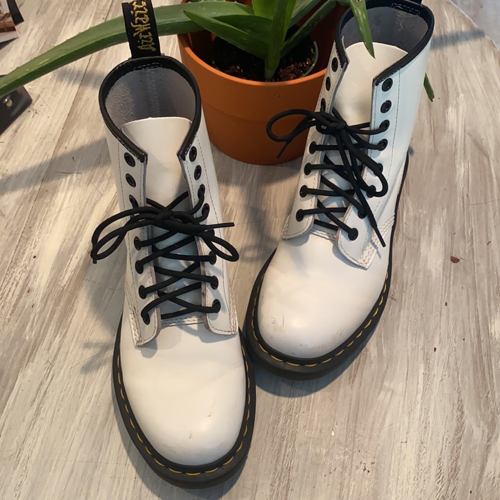 White doc martens